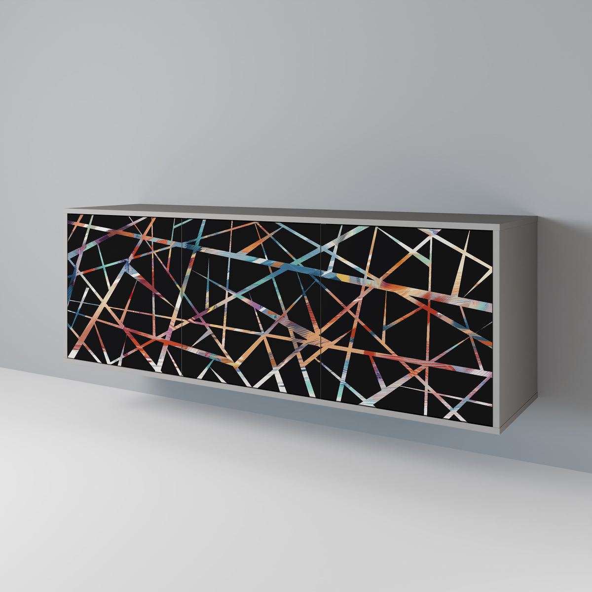 POLYGON VERVE Aparador de 3 Puertas
