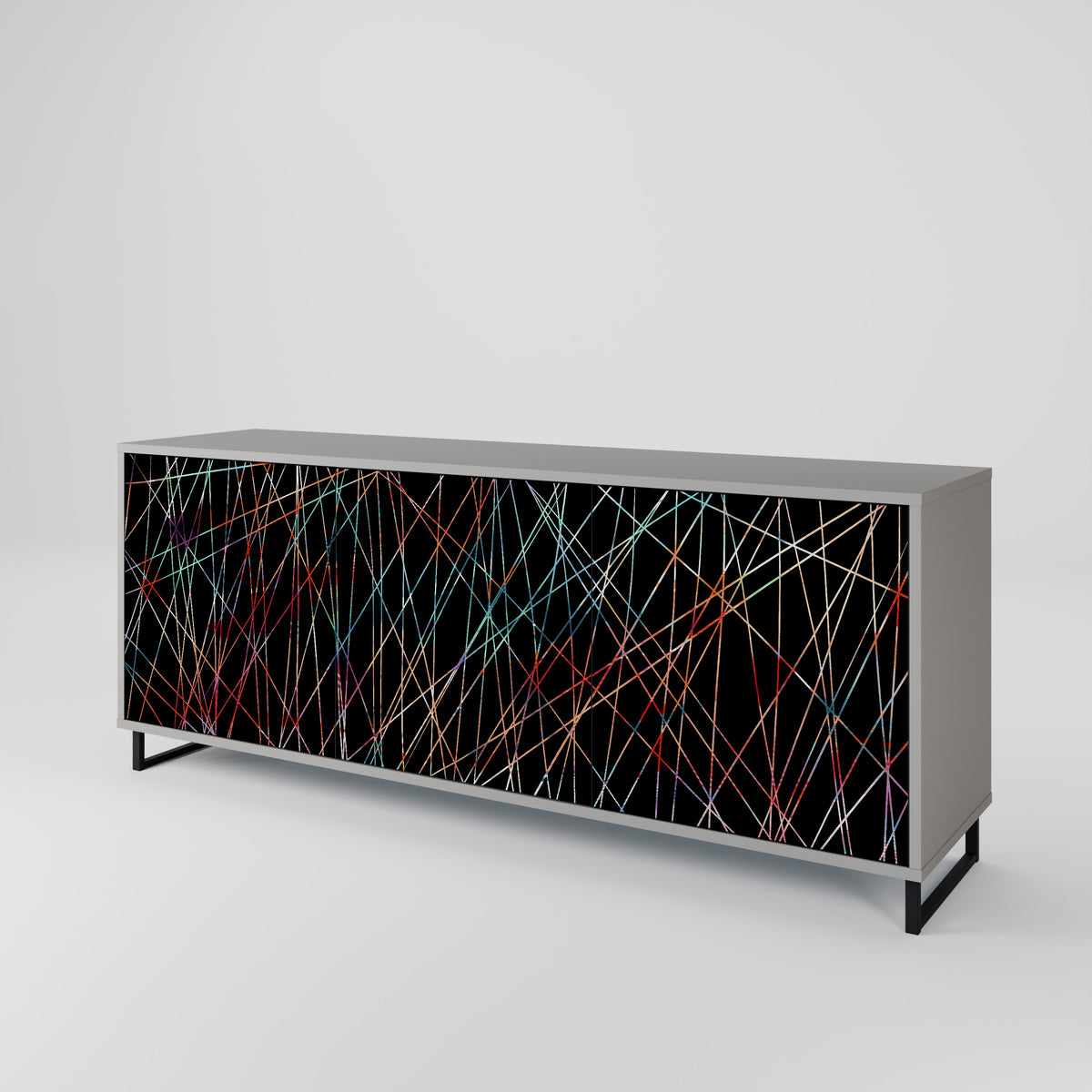 LUMINOUS SNARE Aparador de 3 Puertas