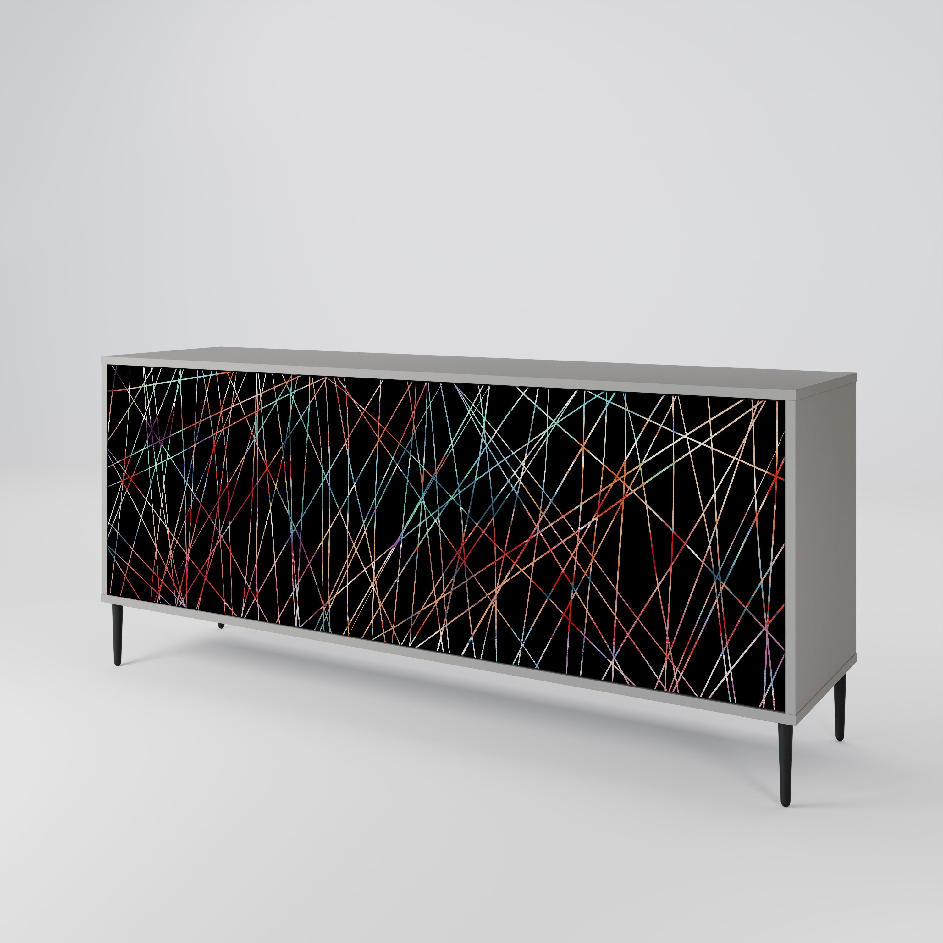 LUMINOUS SNARE 3-Door Sideboard