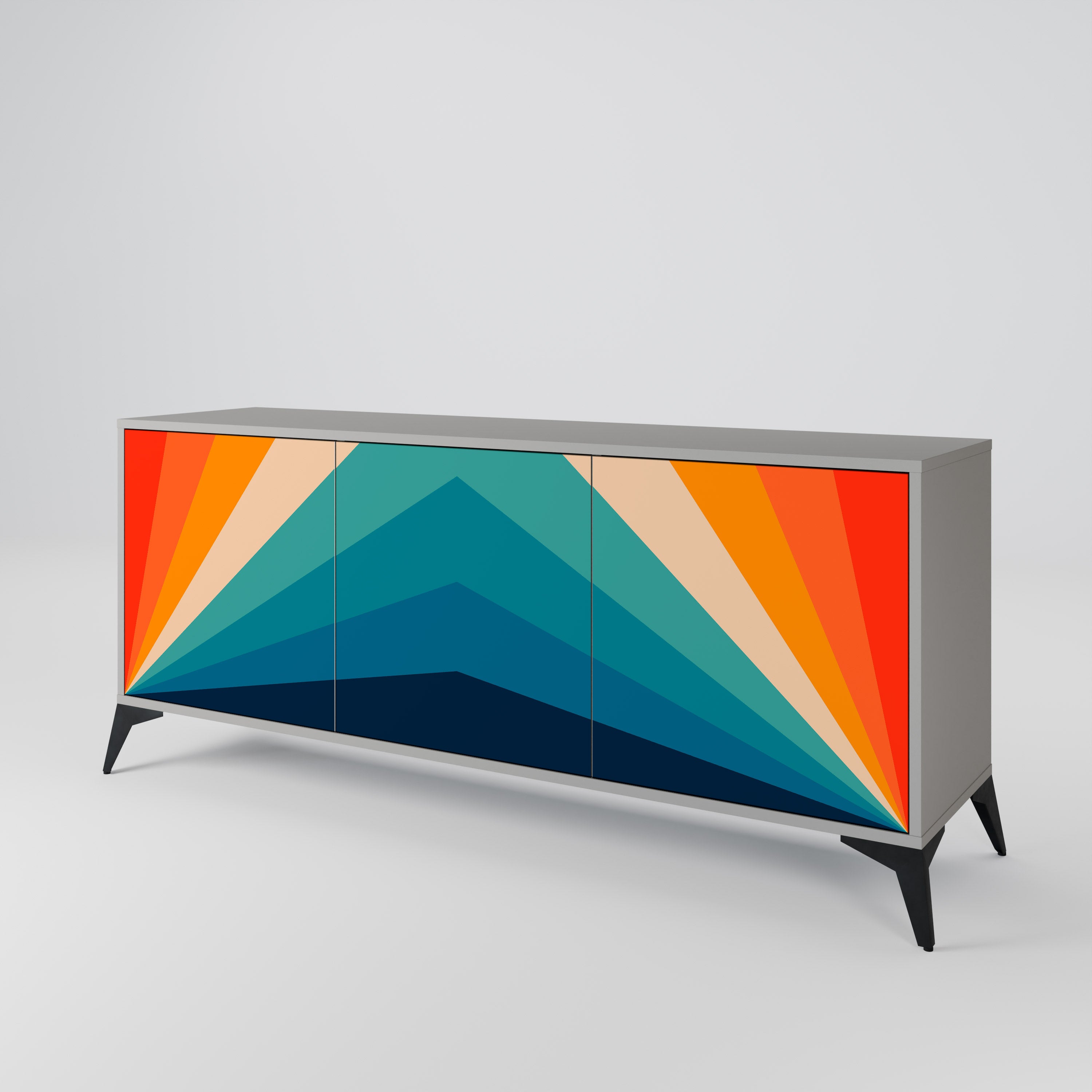 PRISM CONCUSSION 3-Door Sideboard