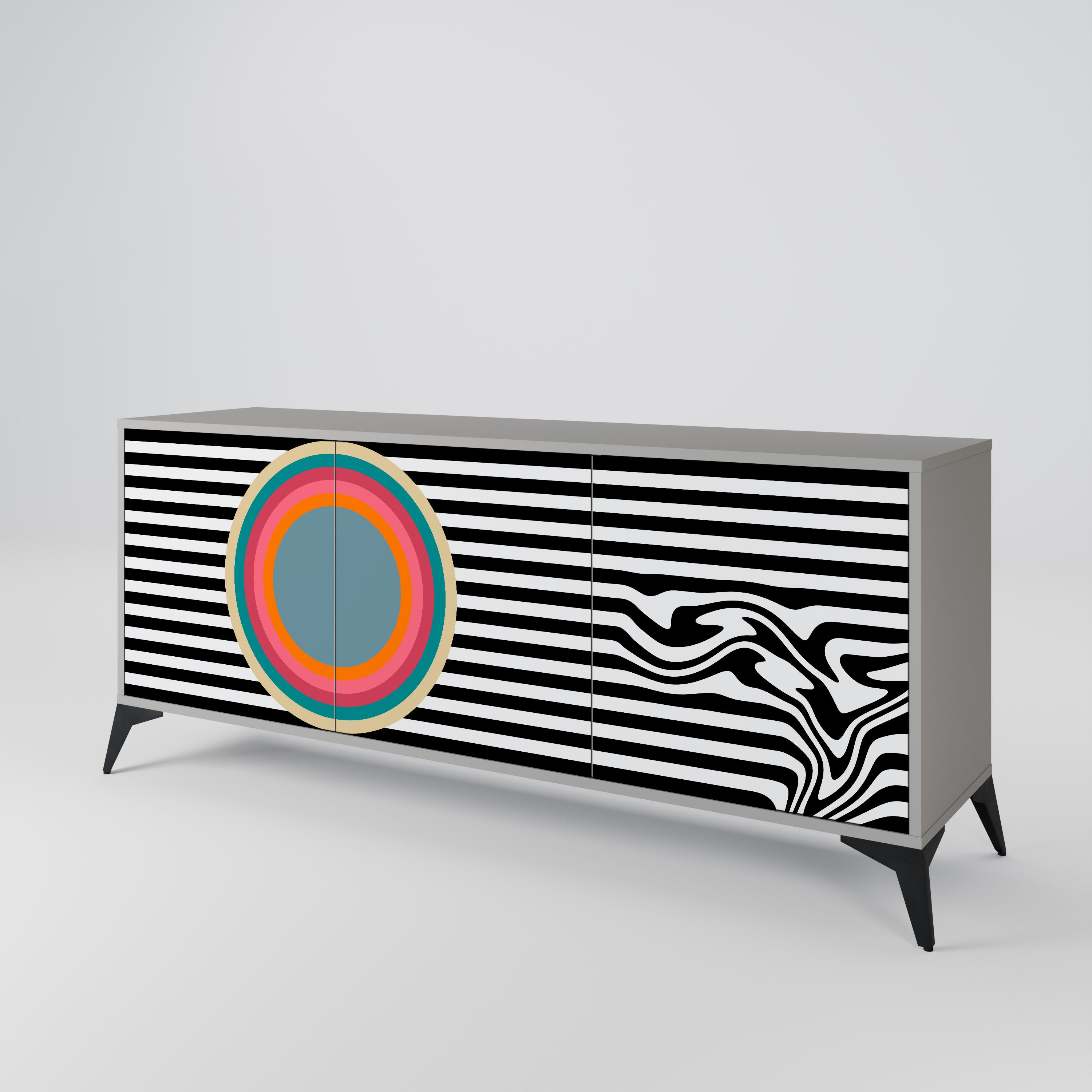 SPECTRA SHOWCASE 3-Door Sideboard