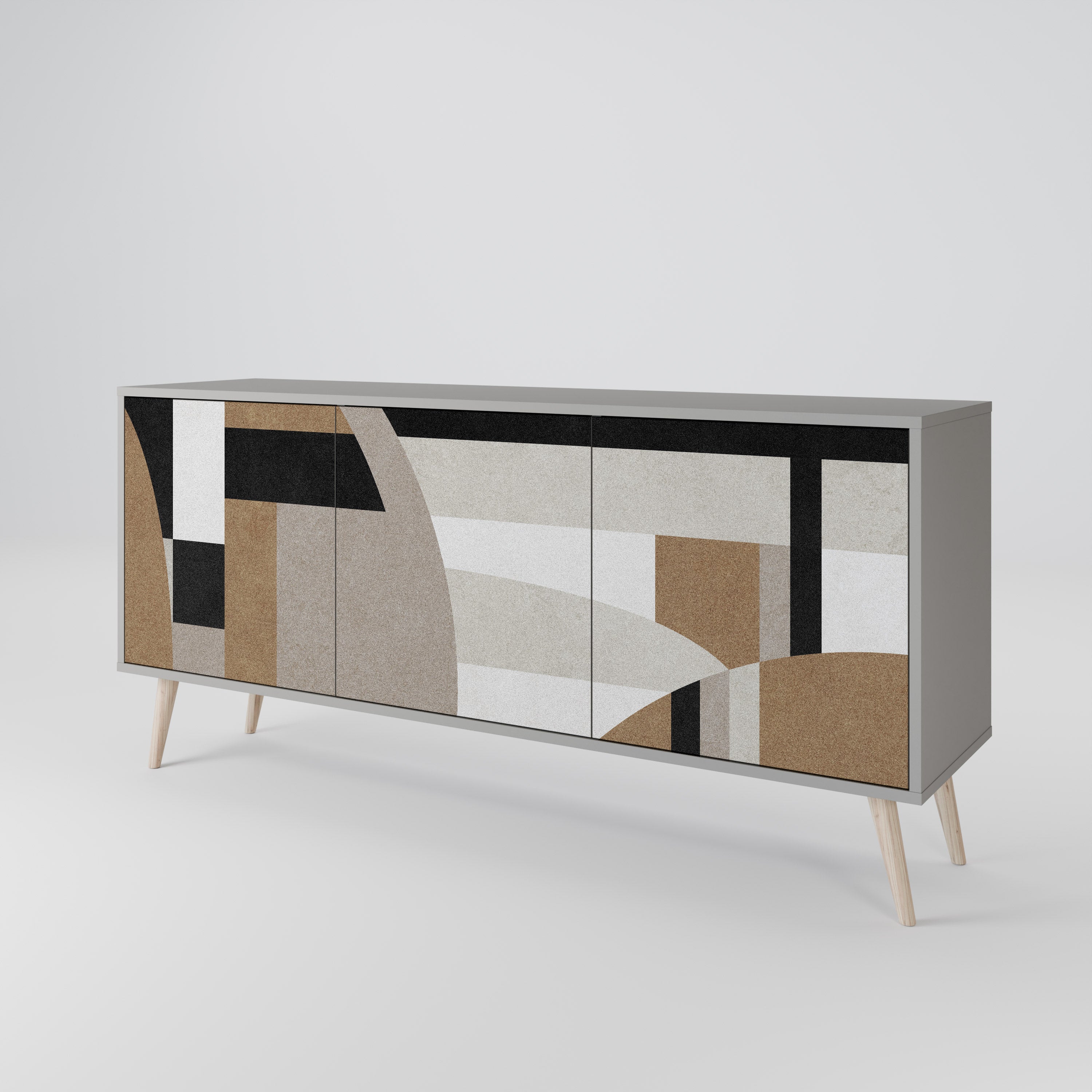 DELICATE MEMENTO 3-Door Sideboard