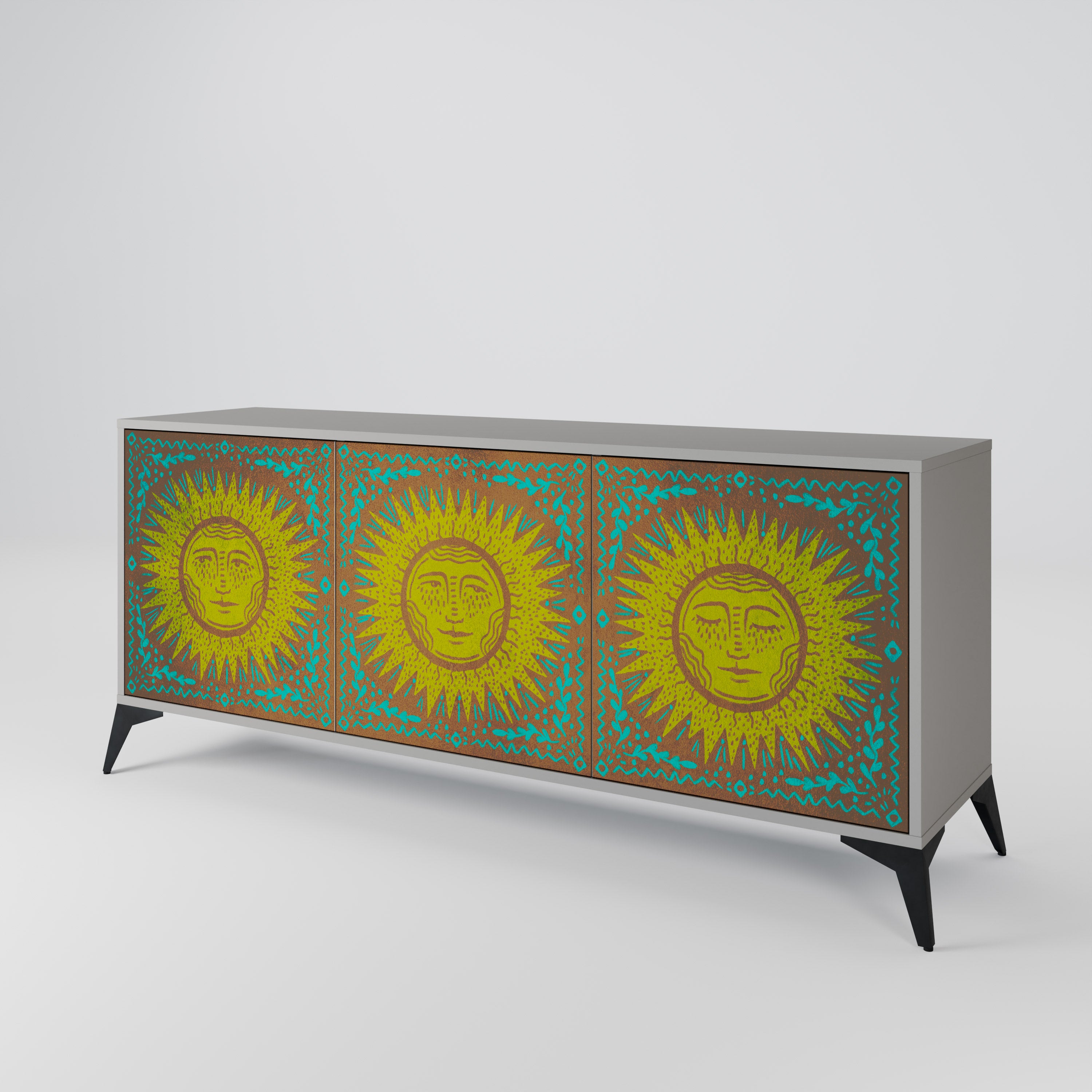 SUNSHINE EULOGY 3-Door Sideboard