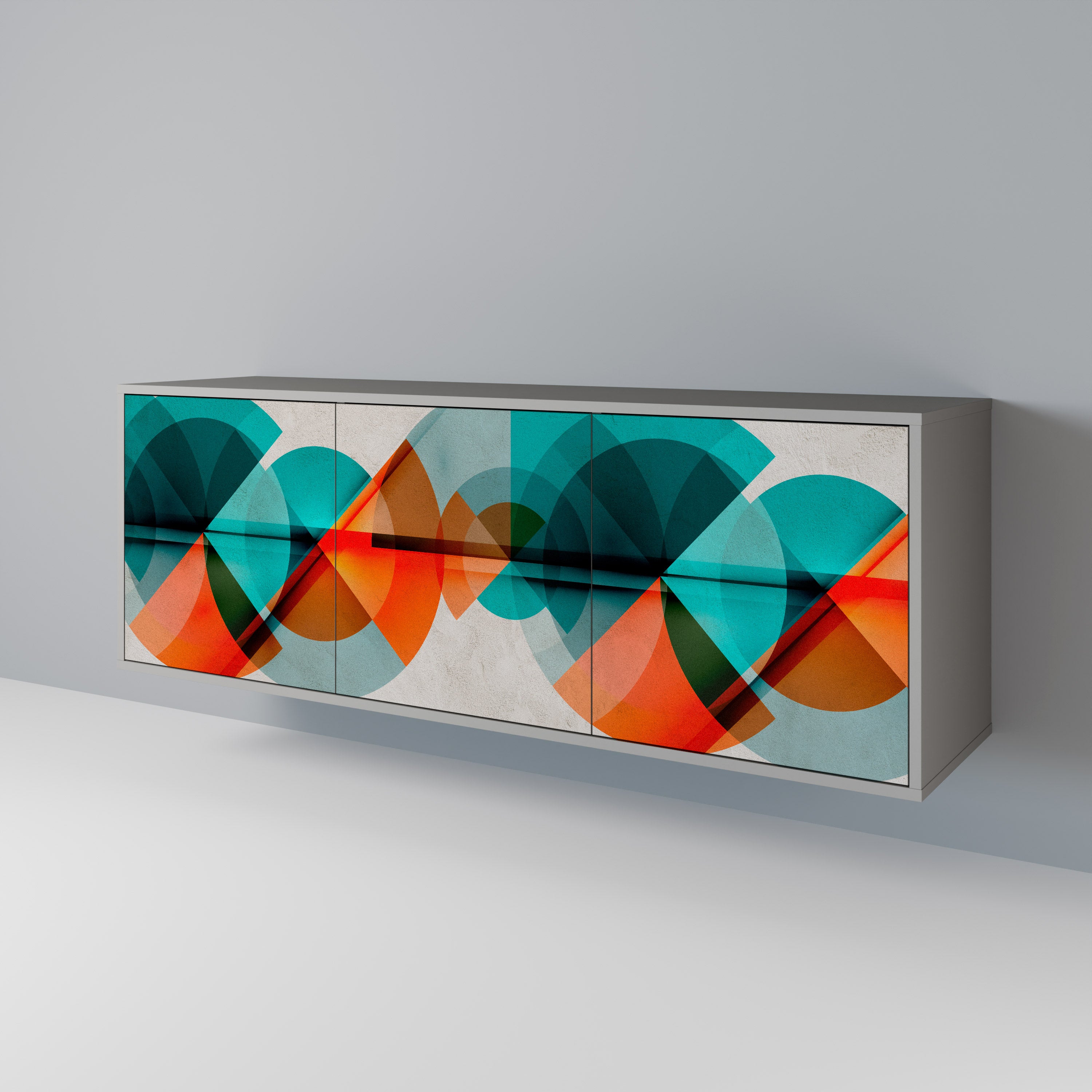 CIRCULAR RHAPSODY 3-Door Sideboard