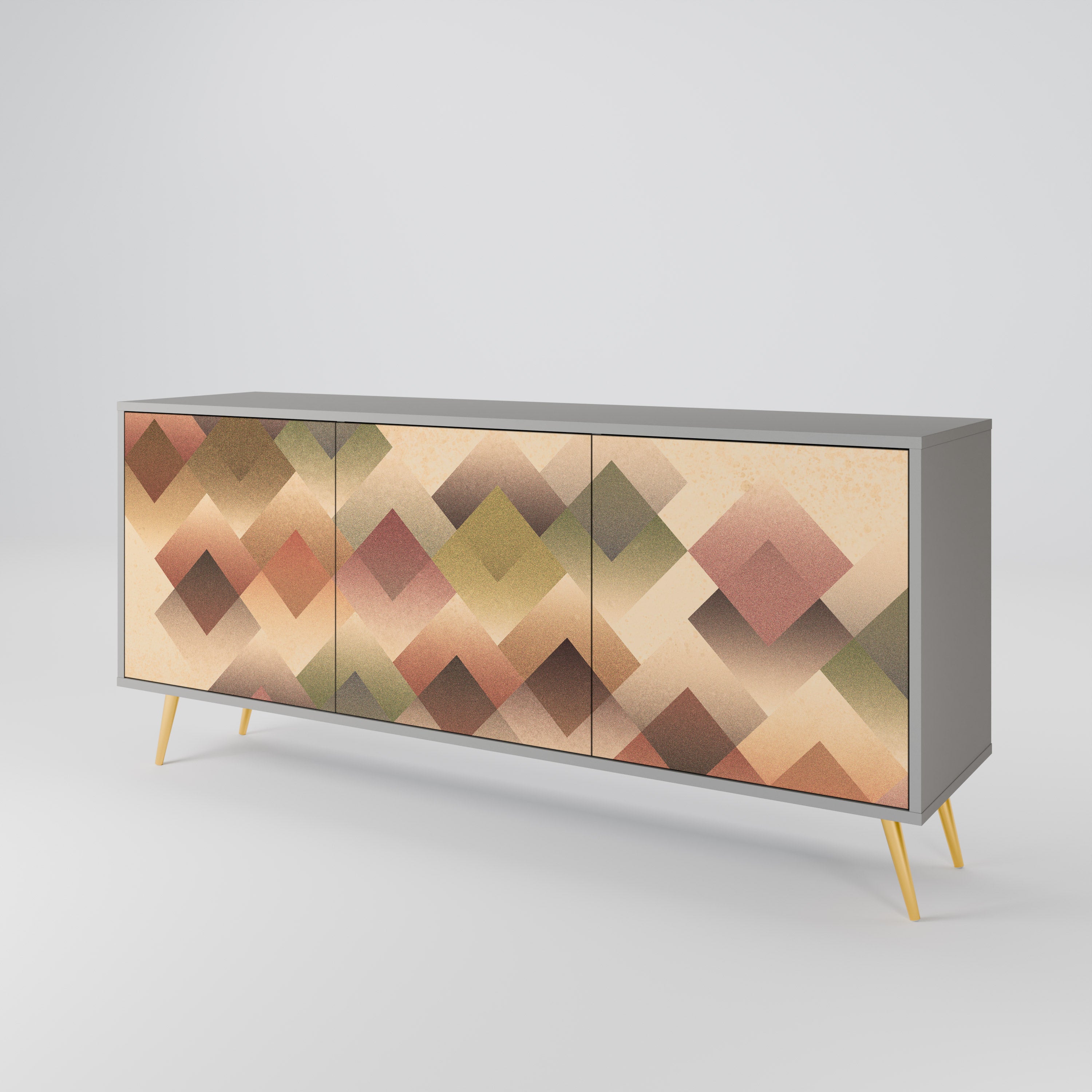 GEOMETRIC FUSION 3-Door Sideboard