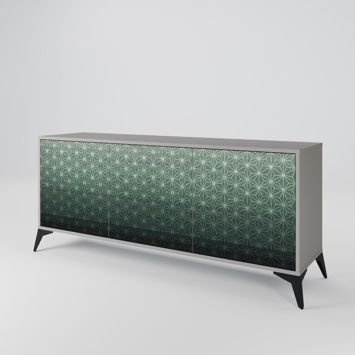 ORNAMENTAL GLIMMER Aparador de 3 Puertas