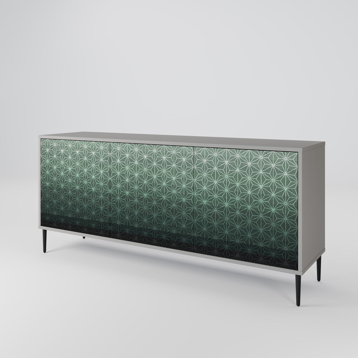 ORNAMENTAL GLIMMER Aparador de 3 Puertas