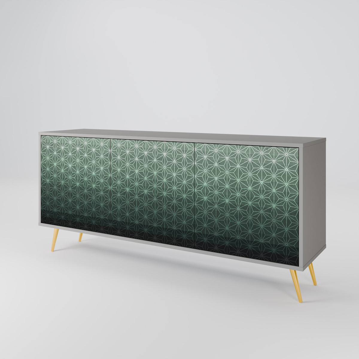 ORNAMENTAL GLIMMER Aparador de 3 Puertas