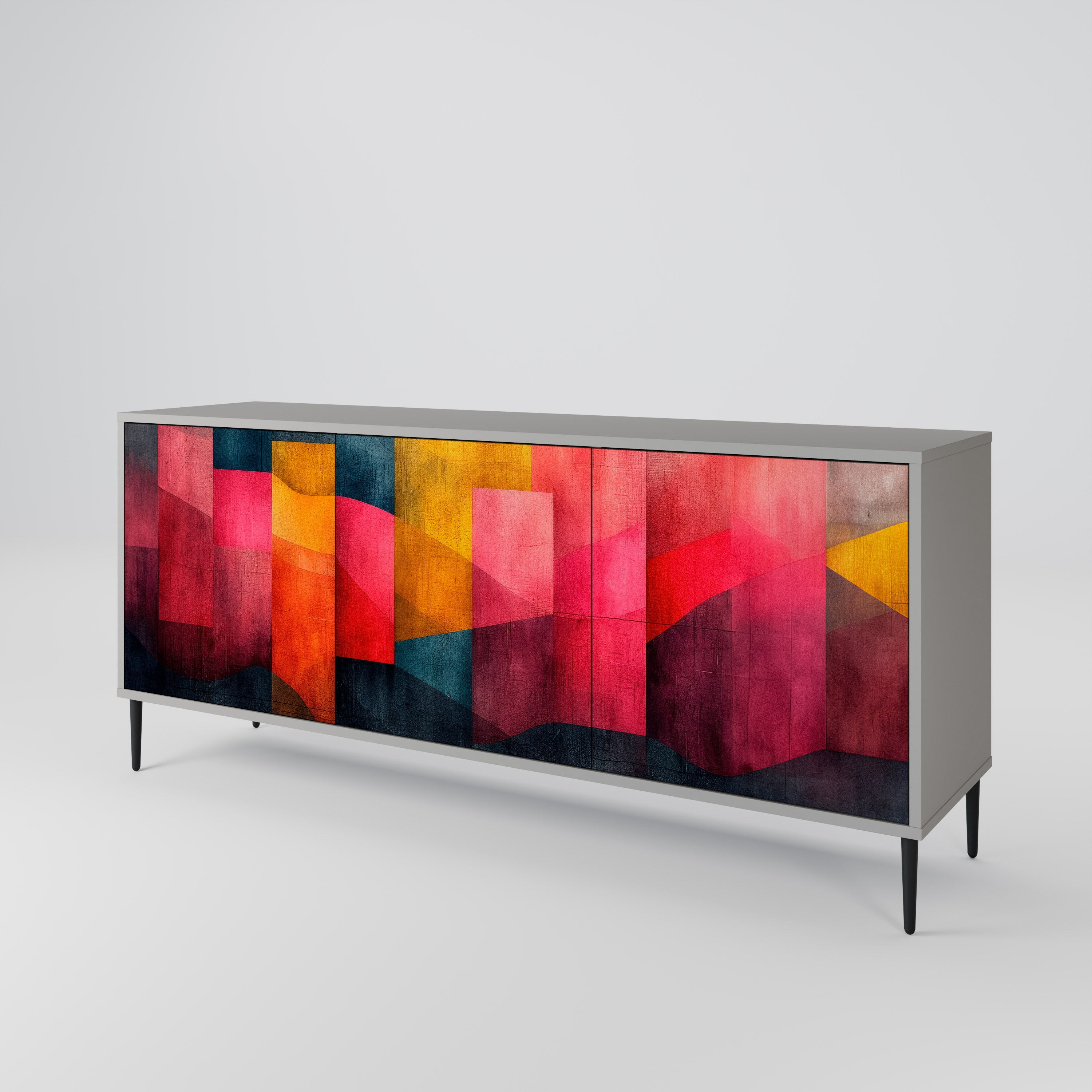 COLORFUL SOUNDS 3-Door Sideboard