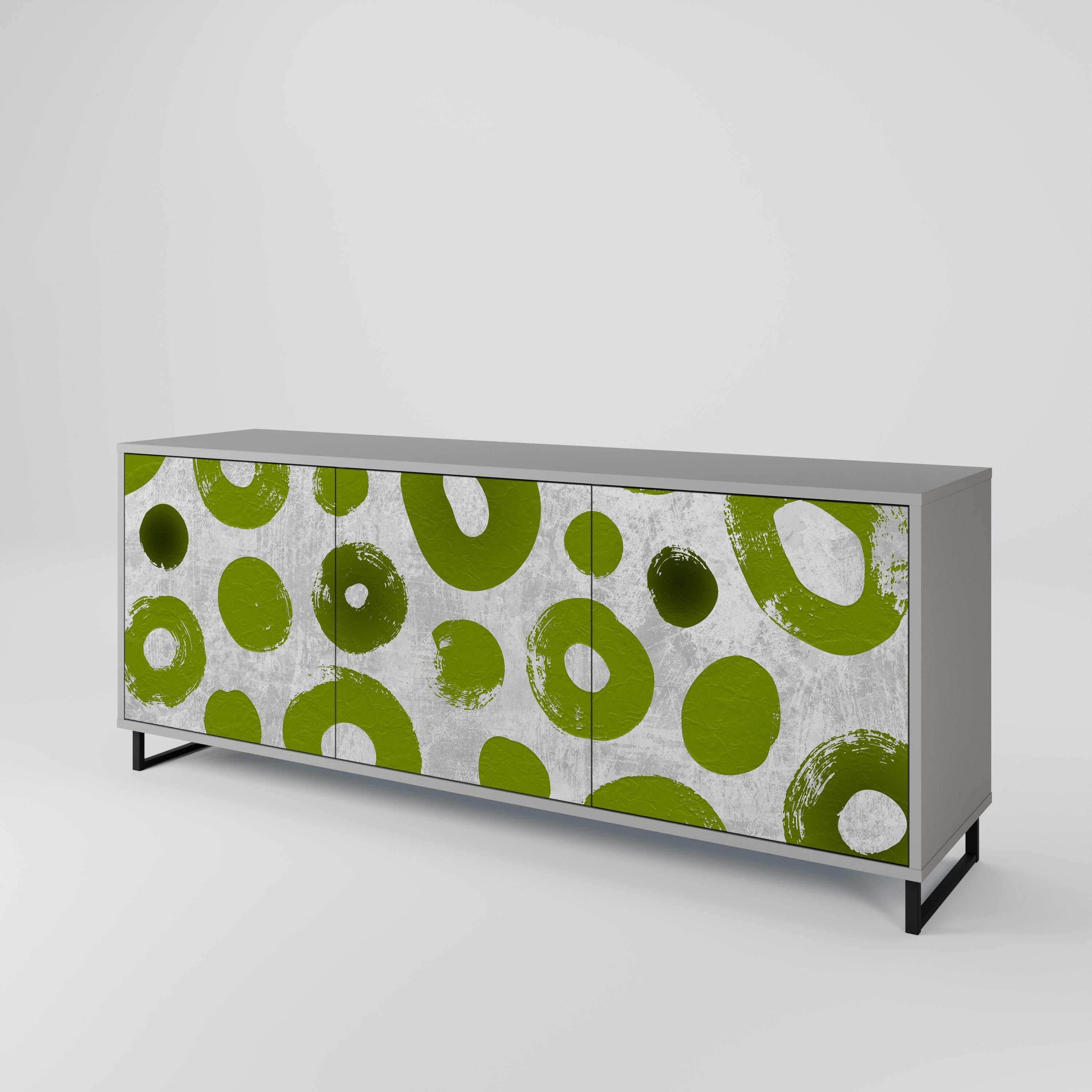 GREEN RHAPSODY 3-Door Sideboard