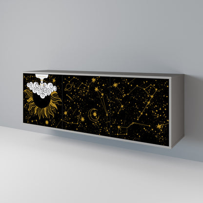 STELLAR CONSTELLATIONS Aparador de 3 Puertas