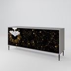 STELLAR CONSTELLATIONS 3-Door Sideboard in Grey Finish