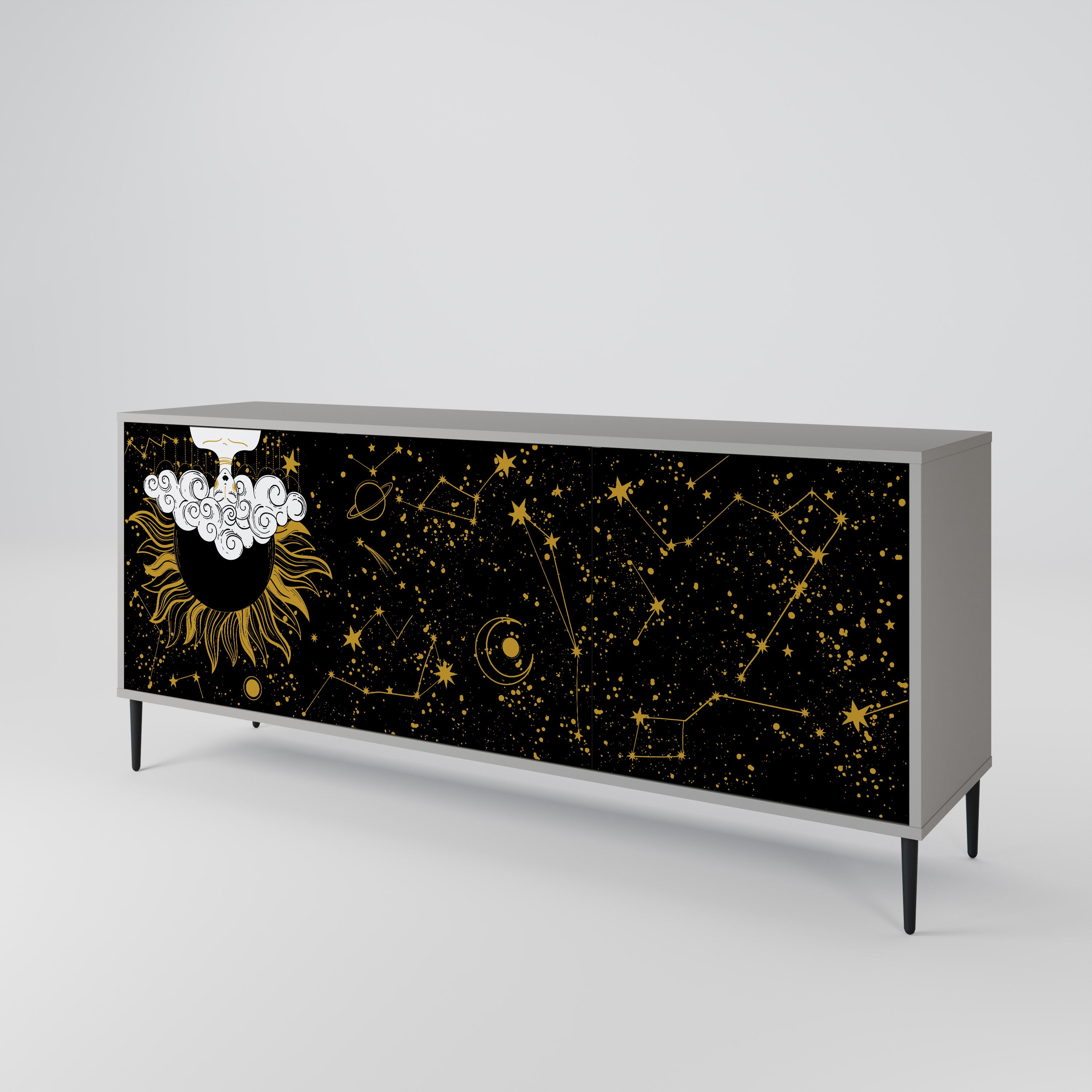 STELLAR CONSTELLATIONS 3-Door Sideboard