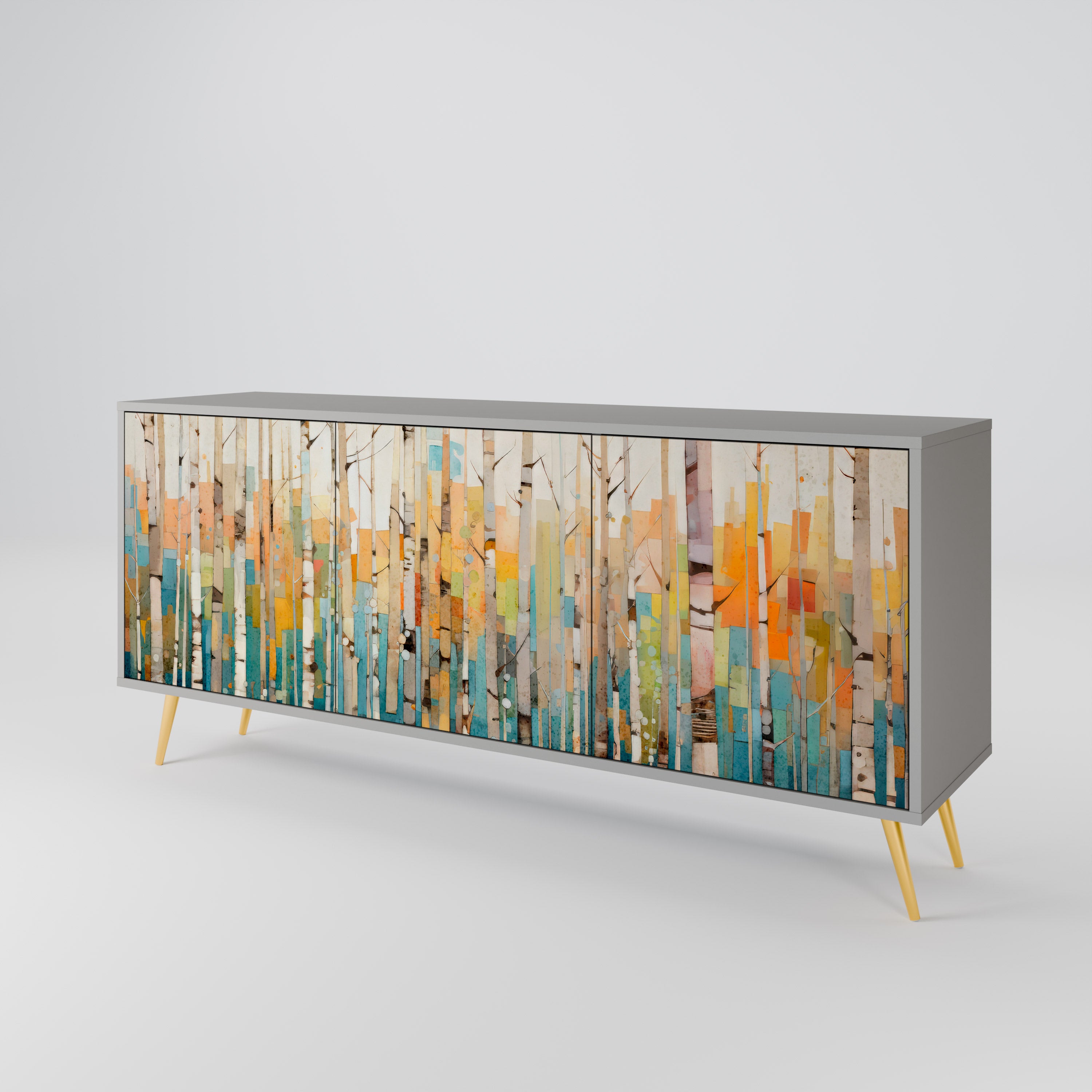 BIRCH KALEIDOSCOPE 3-Door Sideboard