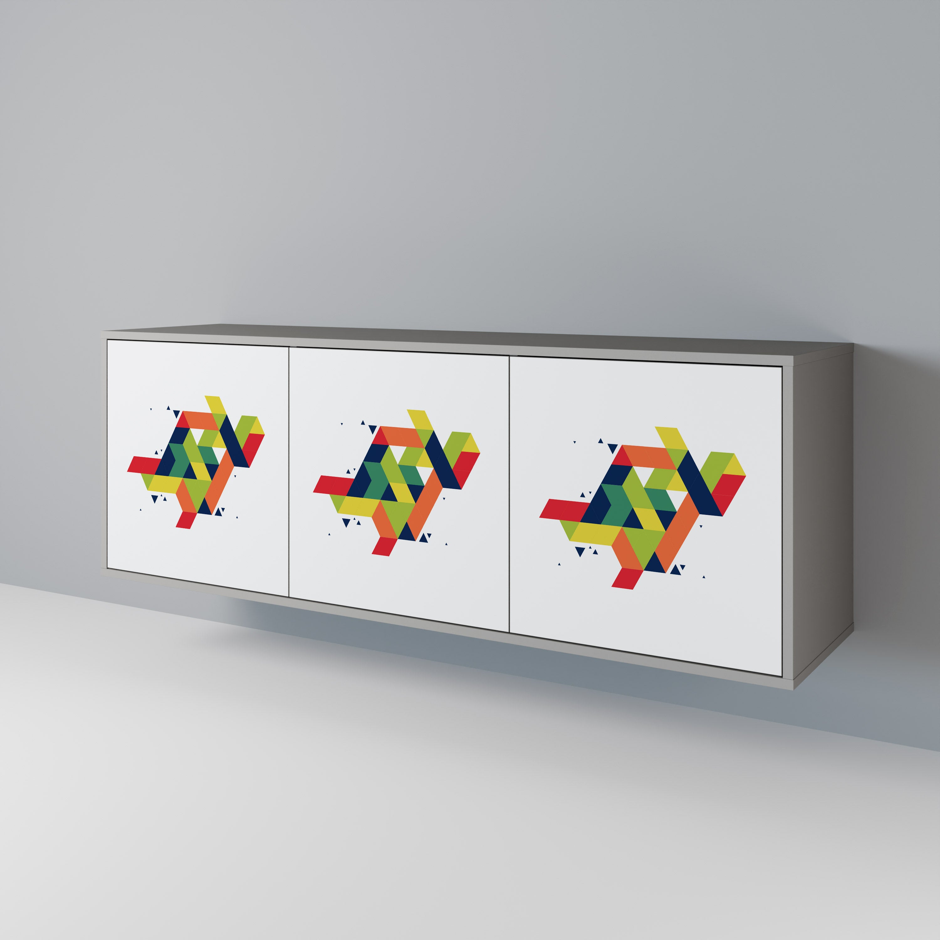 FUTURE SIGN 3-Door Sideboard