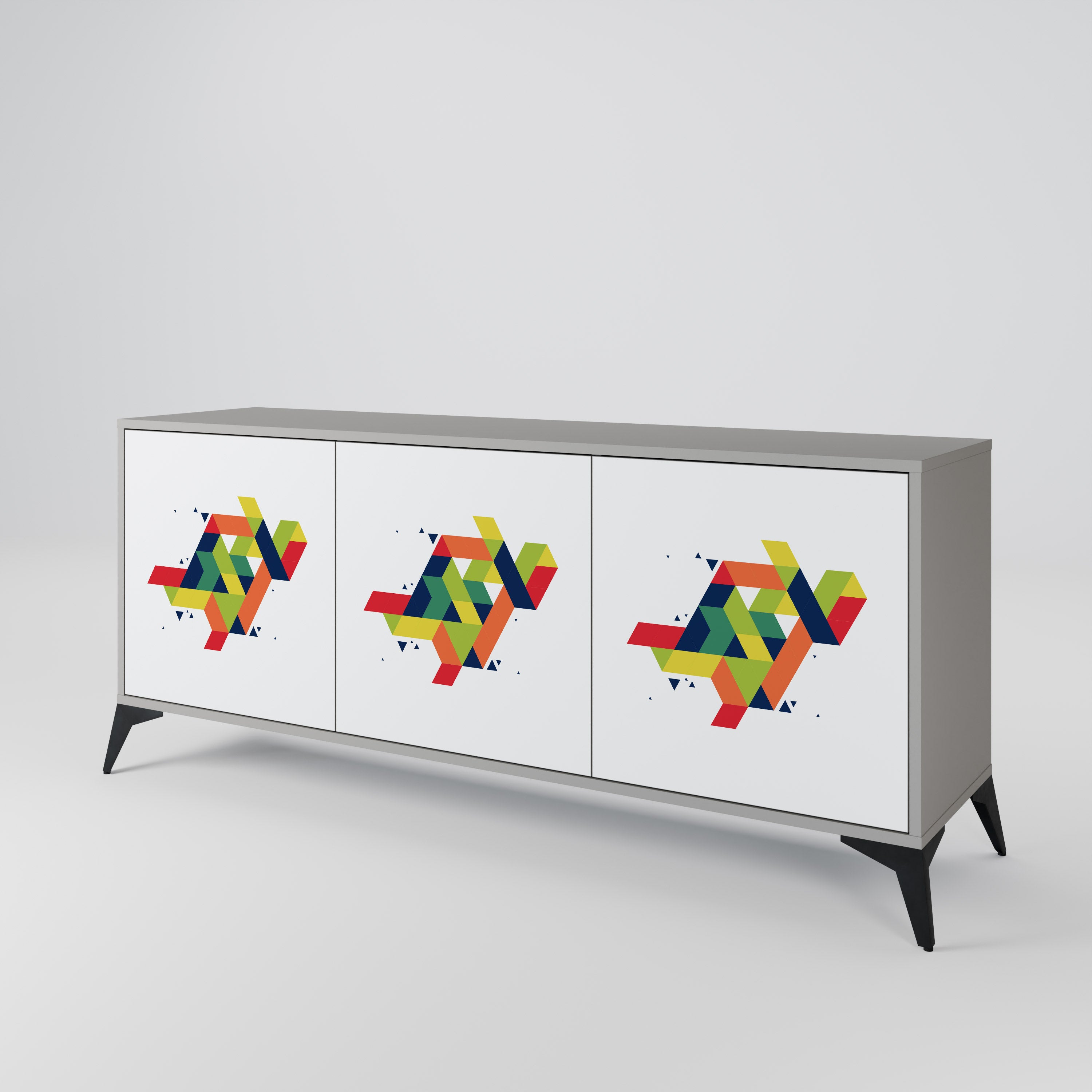 FUTURE SIGN 3-Door Sideboard