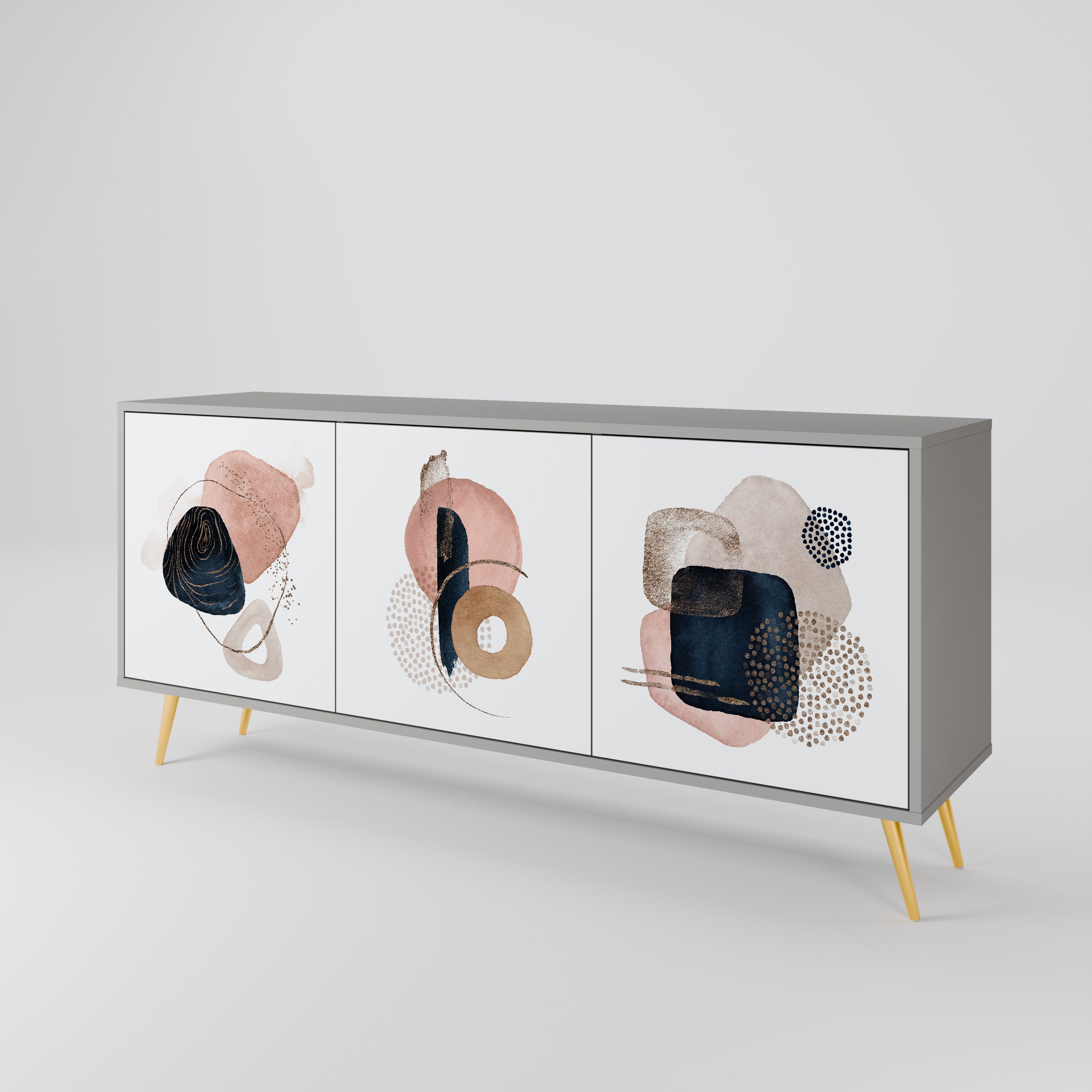 COLORFUL SHAPES 3-Door Sideboard