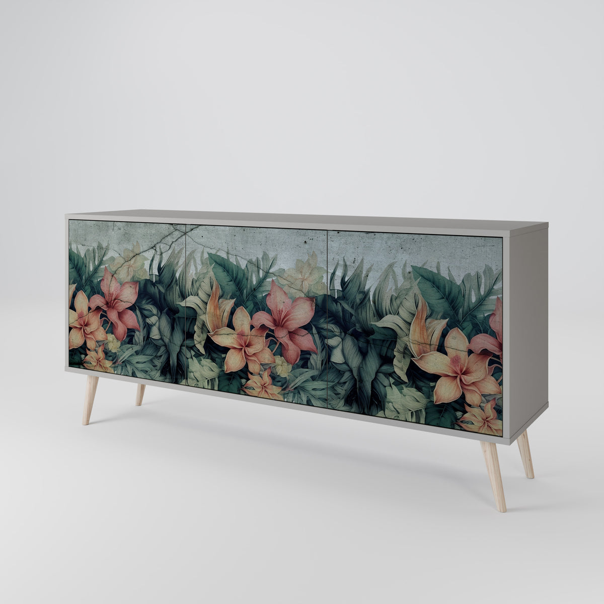 HEAVENLY BLOOM Aparador de 3 Puertas