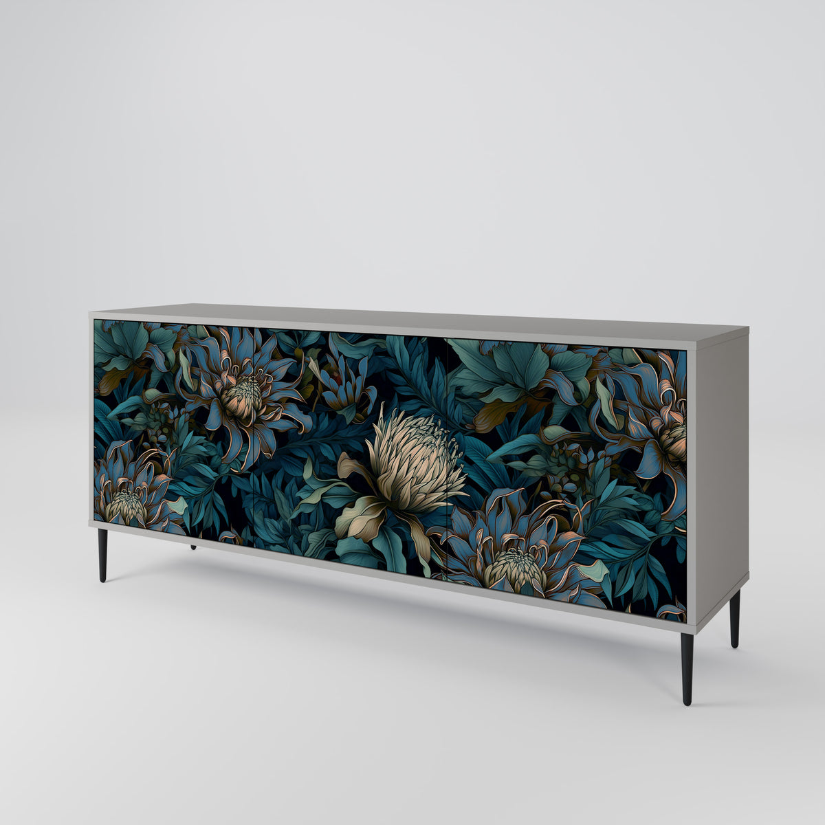 TWILIGHT BLOOM Aparador de 3 Puertas