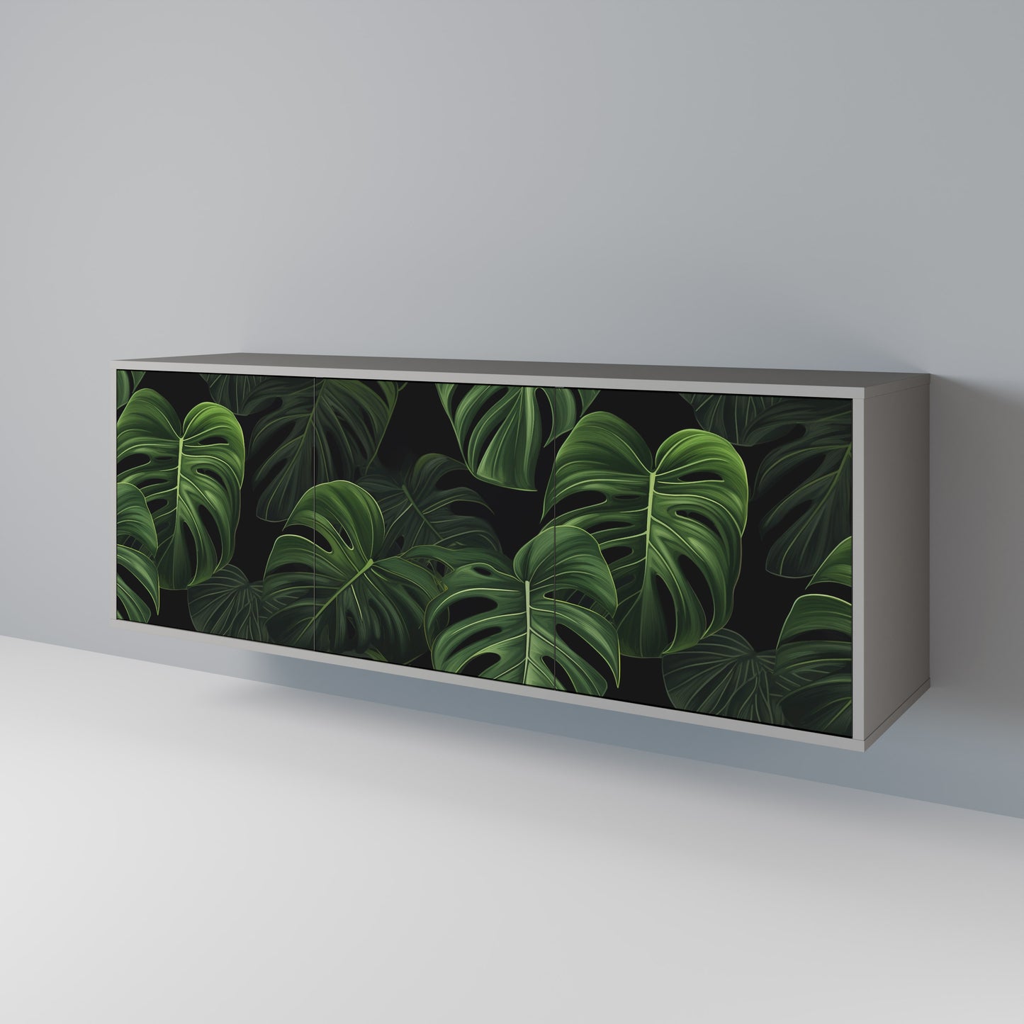 INFINITE MONSTERA Aparador de 3 Puertas