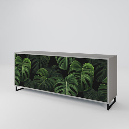 INFINITE MONSTERA Aparador de 3 Puertas