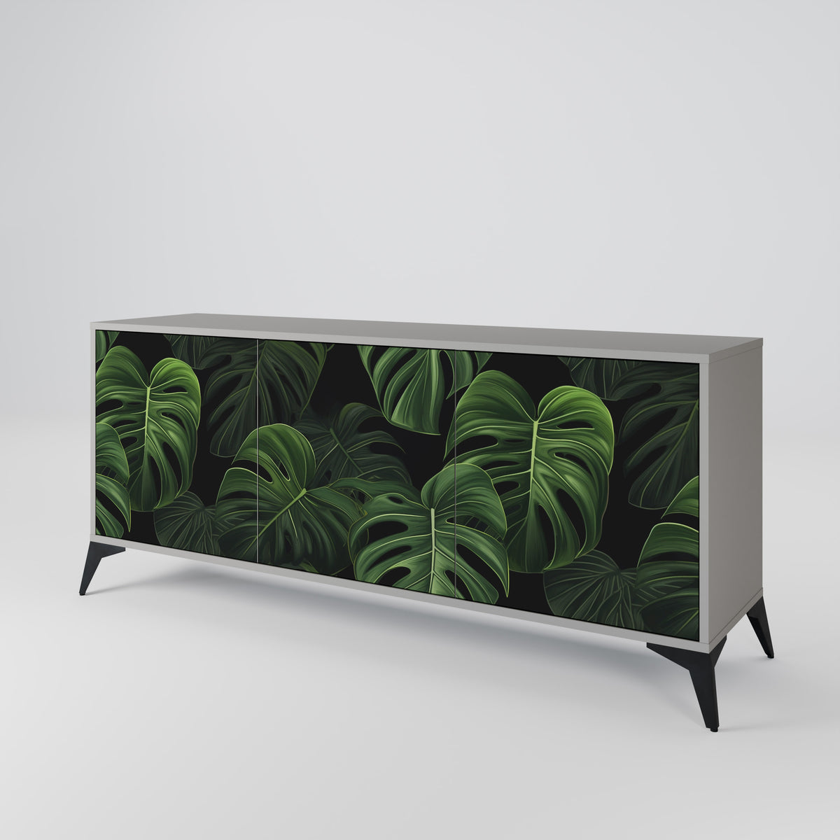 INFINITE MONSTERA Aparador de 3 Puertas
