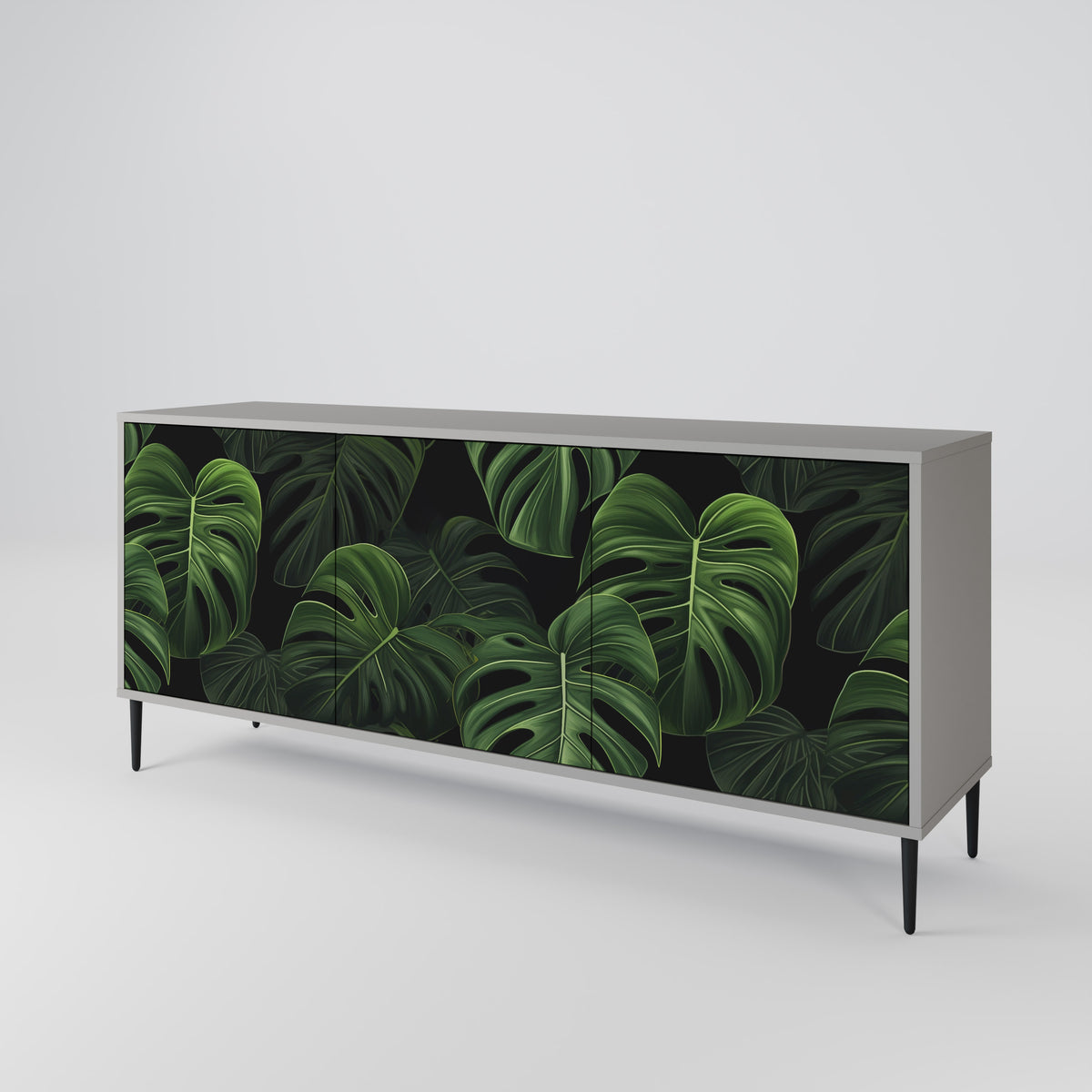 INFINITE MONSTERA Aparador de 3 Puertas