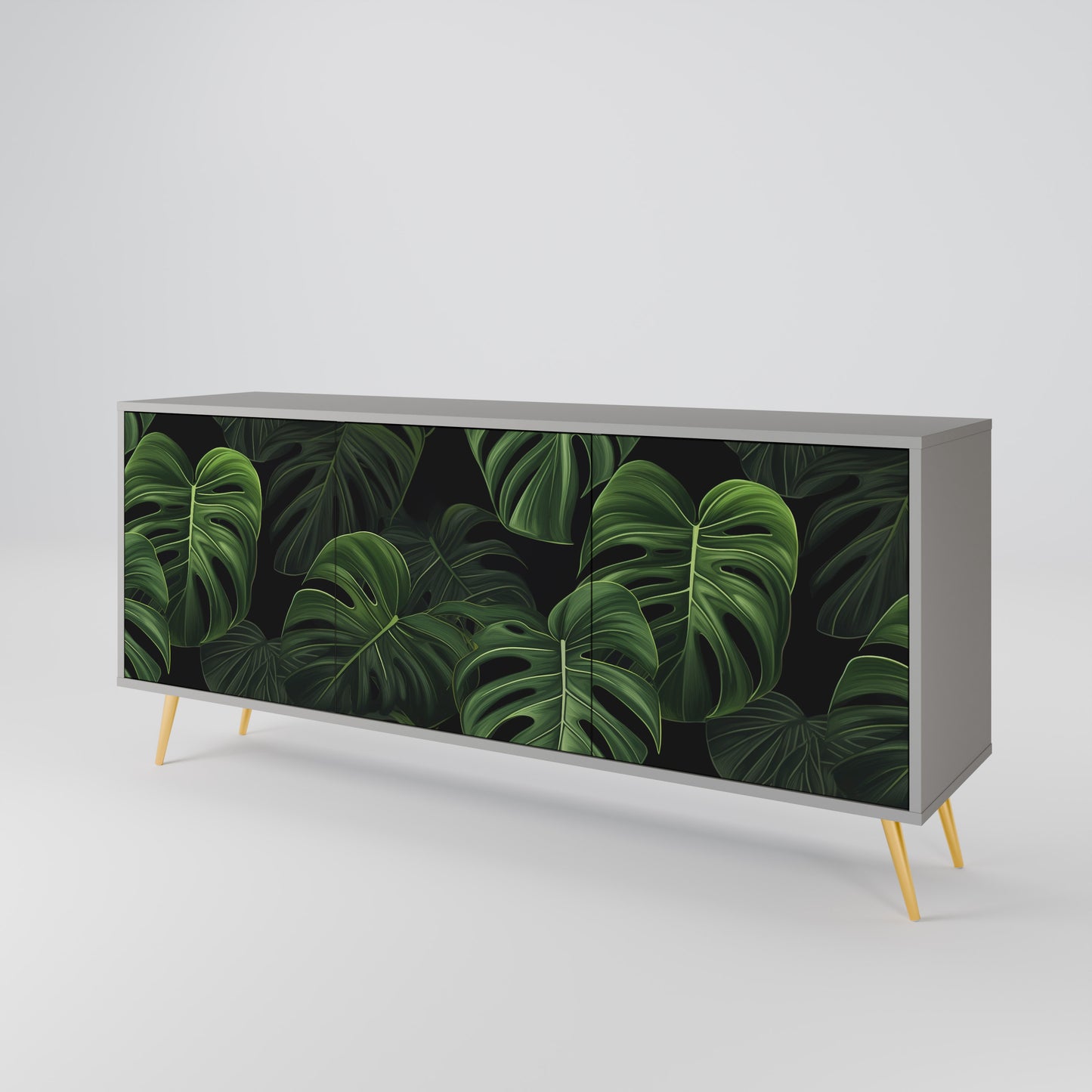 INFINITE MONSTERA Aparador de 3 Puertas