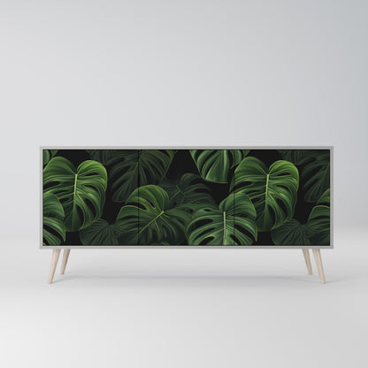 INFINITE MONSTERA Aparador de 3 Puertas