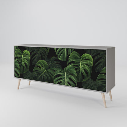 INFINITE MONSTERA Aparador de 3 Puertas