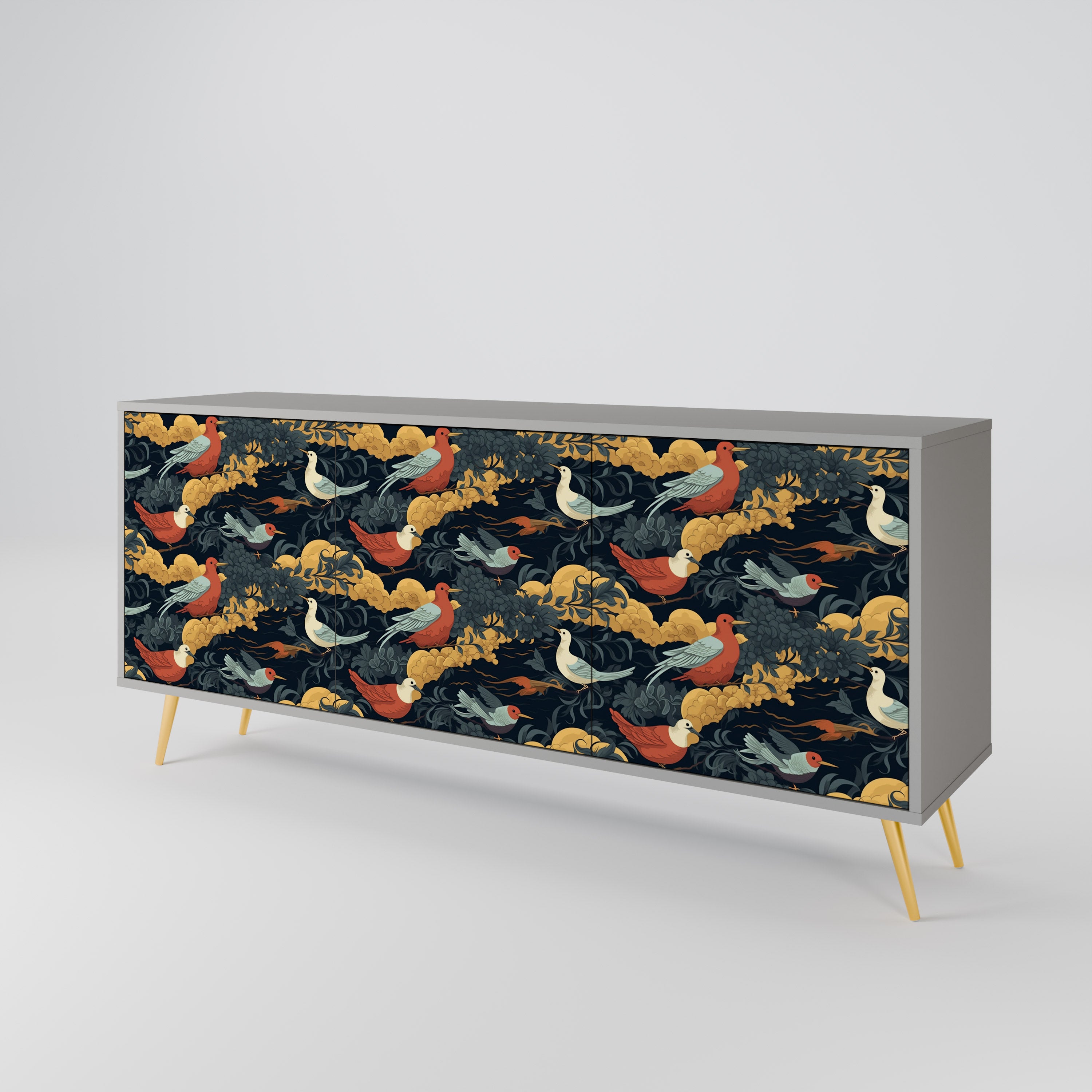 FOWLY DAZE 3-Door Sideboard