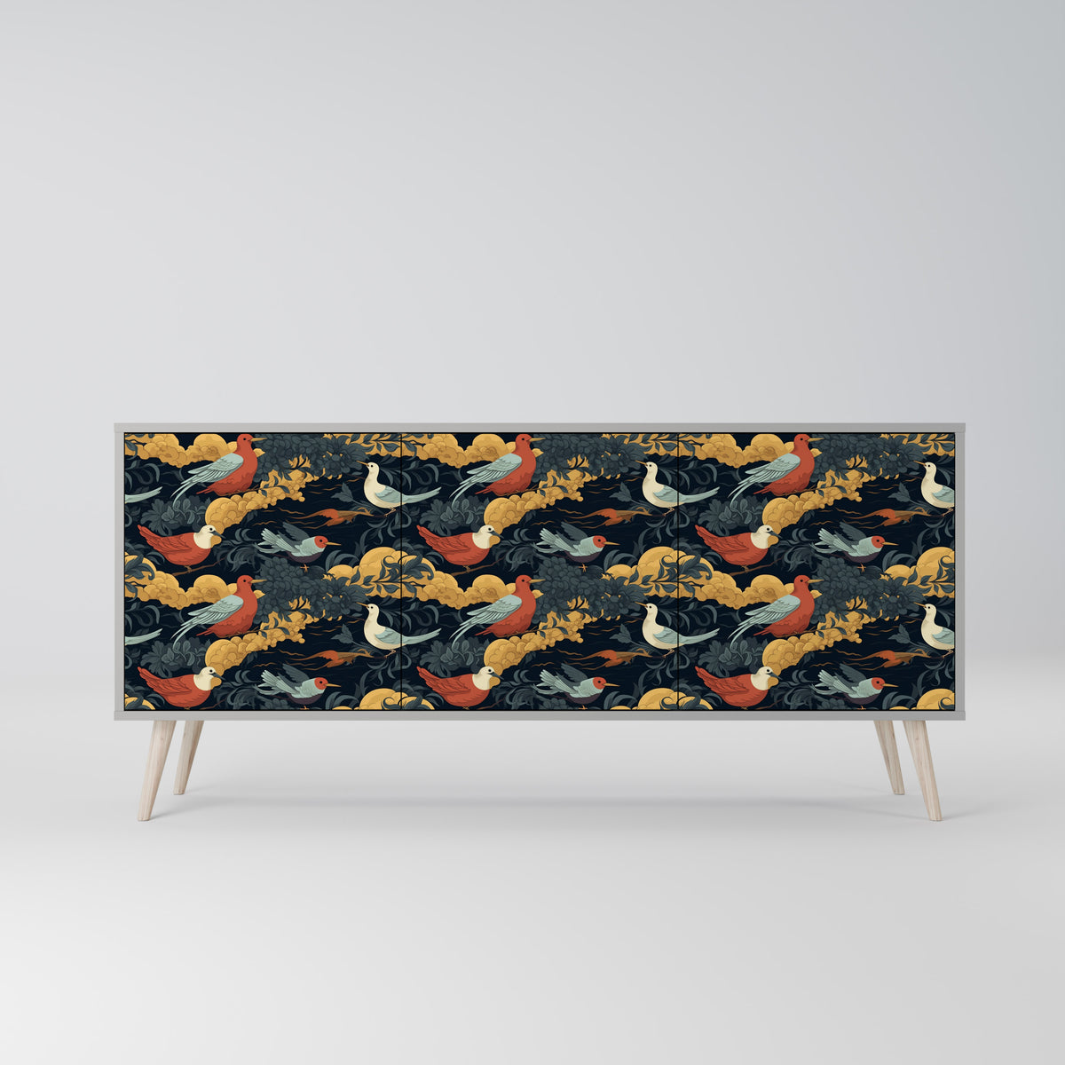 FOWLY DAZE 3-Door Sideboard