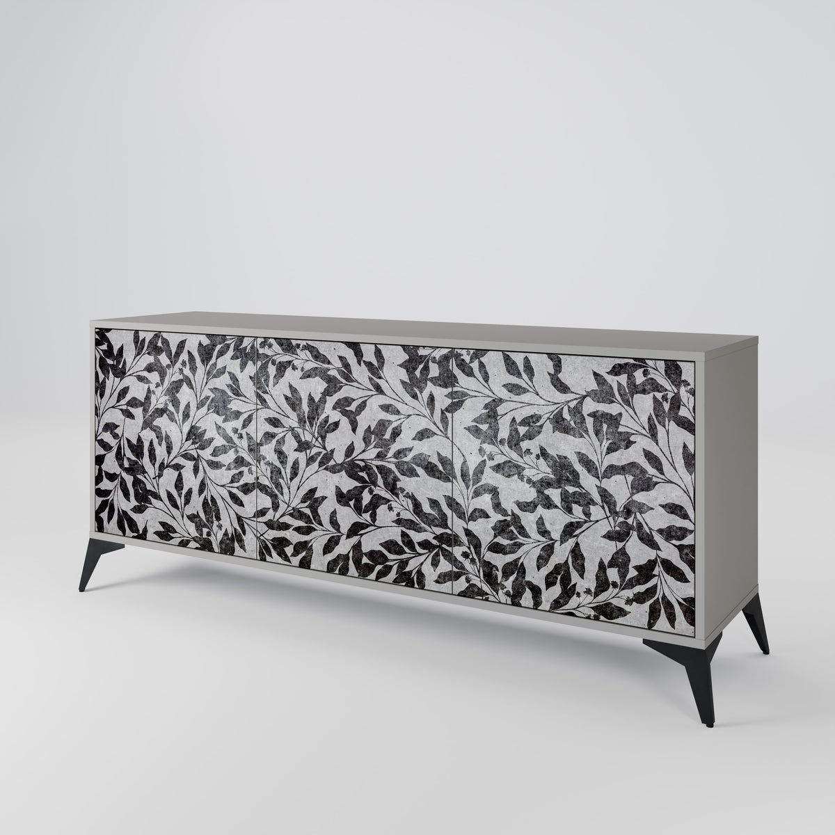 CHARCOAL SPROUT Aparador de 3 Puertas