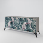 POPINJAY LOOK Aparador de 3 Puertas en Acabado Gris