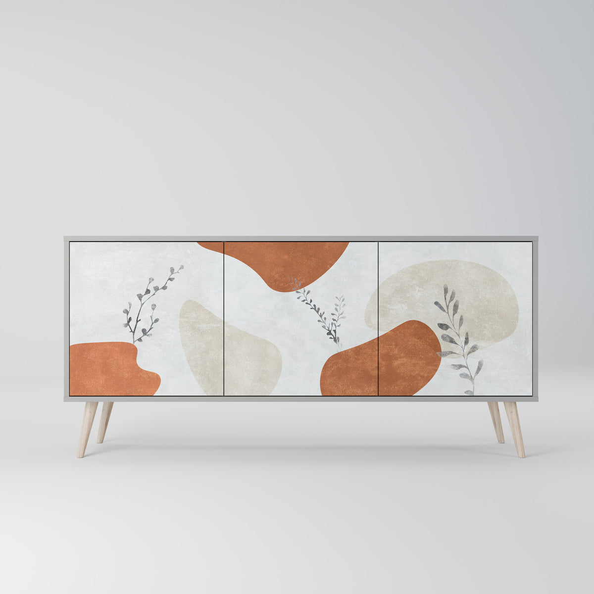 TRANQUIL TWIG Aparador de 3 Puertas