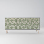 LEAVES ON GREEN 3-Door Sideboard
