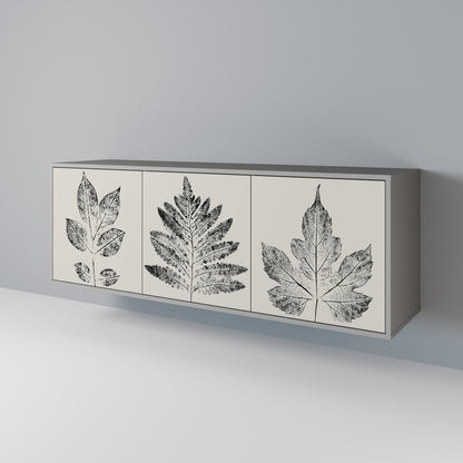 LEAFY STAMPS Aparador de 3 Puertas