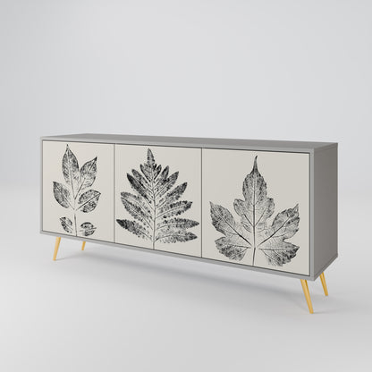 LEAFY STAMPS Aparador de 3 Puertas