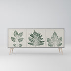 GREEN LEAFY STAMPS 3-Door Sideboard