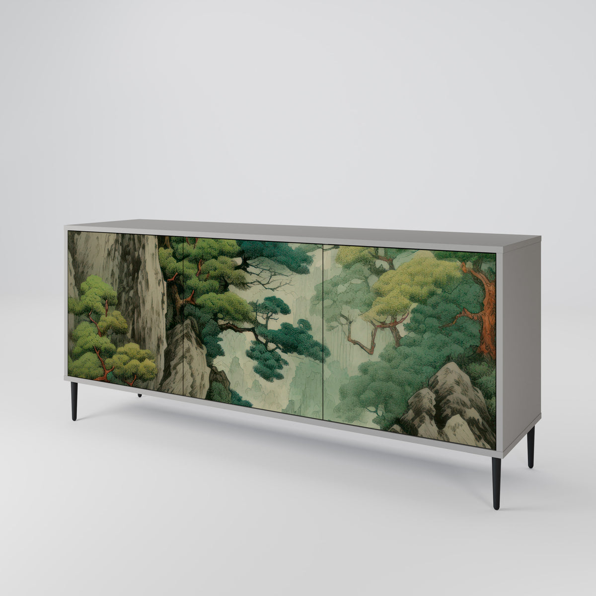 VERDURE ABYSS Aparador de 3 Puertas