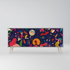 FESTIVE PLEASURES 3-Door Sideboard