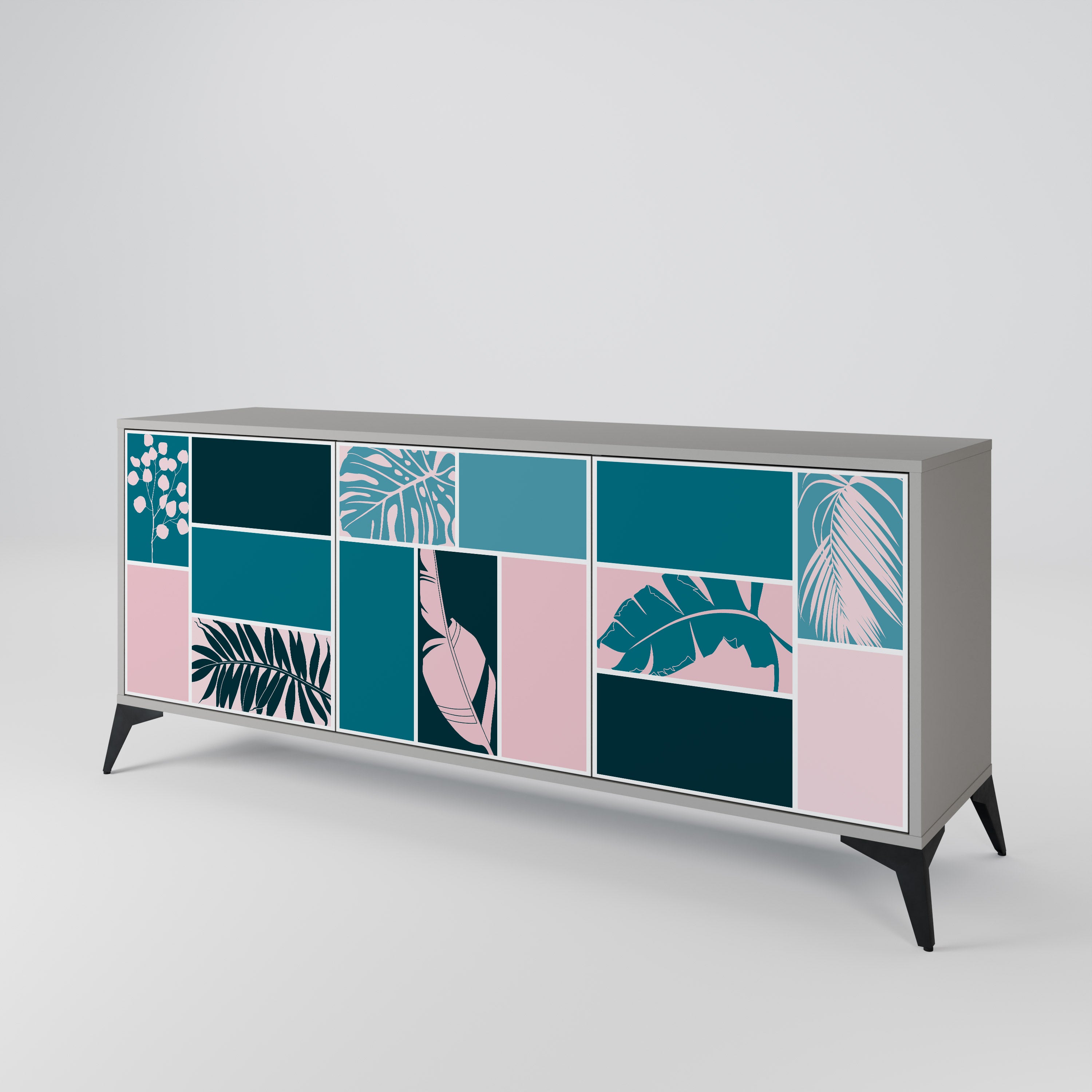 COMBINATION OF SHAPES Aparador de 3 Puertas