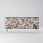 PASSING TIME 3-Door Sideboard in Grey Finish