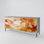 TRACES OF AUTUMN Aparador de 3 Puertas en Acabado Gris