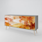 TRACES OF AUTUMN Aparador de 3 Puertas en Acabado Gris