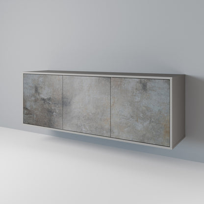 CONCRETE WALL Aparador de 3 Puertas