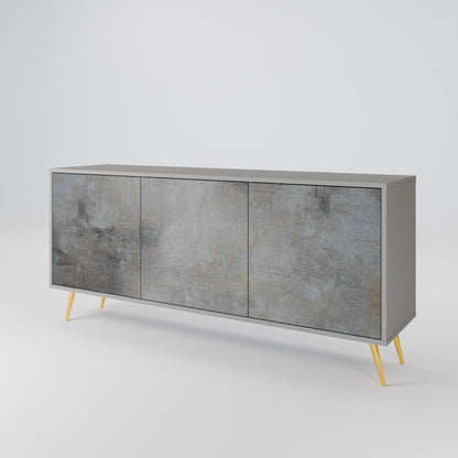 CONCRETE WALL Aparador de 3 Puertas