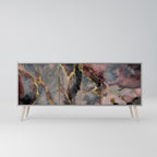 GOLDEN TIDES Aparador de 3 Puertas