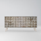 SLIGHTLY BLURRED 3-Door Sideboard in Grey Finish