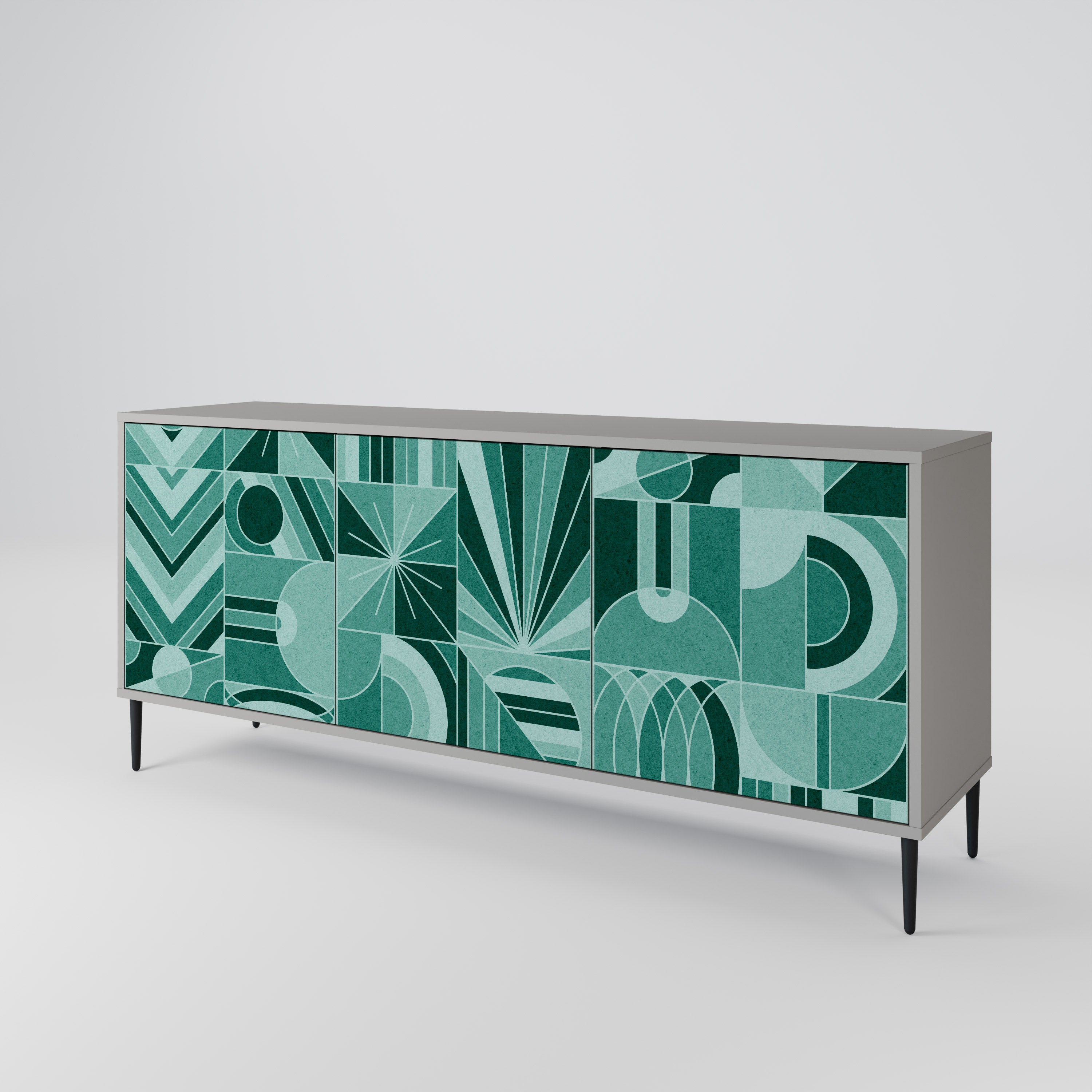 HARMONIC GRID 3-Door Sideboard